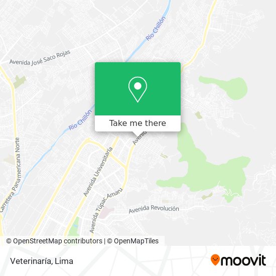 Veterinaría map