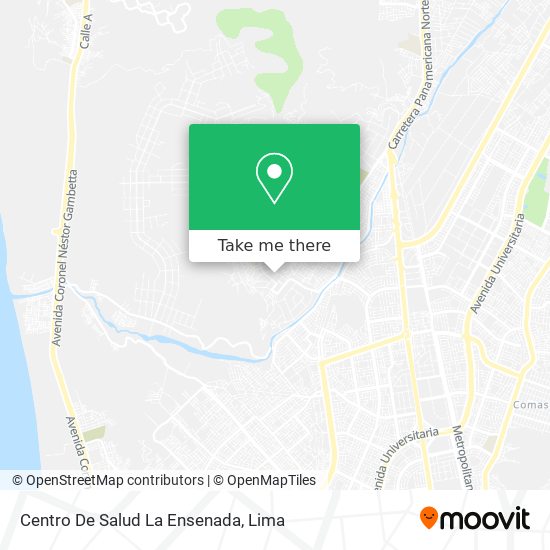 Centro De Salud La Ensenada map