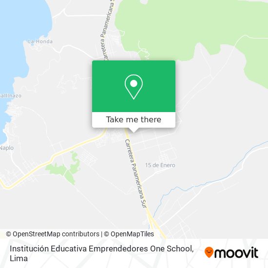 Institución Educativa Emprendedores One School map