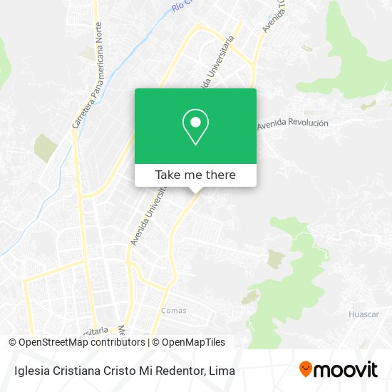 Iglesia Cristiana Cristo Mi Redentor map