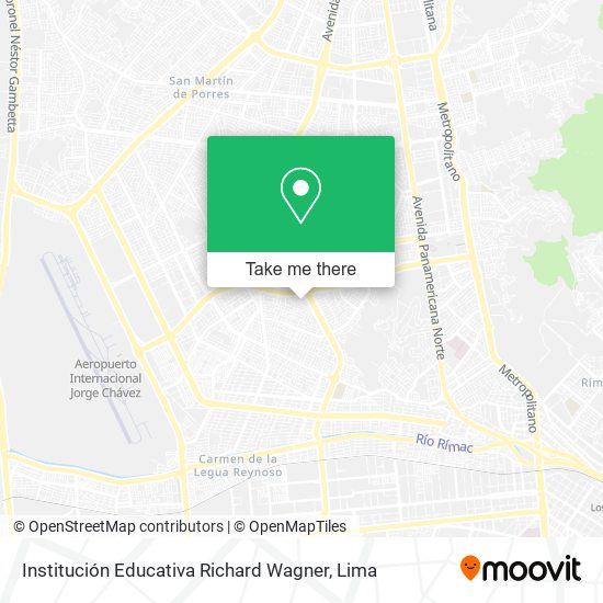 Institución Educativa Richard Wagner map