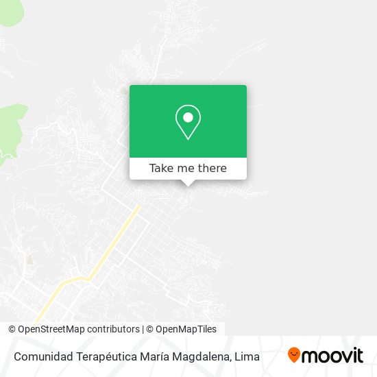 Comunidad Terapéutica María Magdalena map