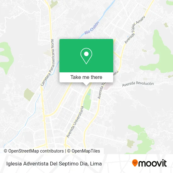Mapa de Iglesia Adventista Del Septimo Dia