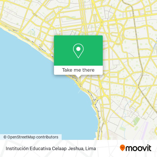 Institución Educativa Celaap Jeshua map