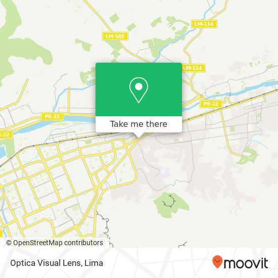 Optica Visual Lens map