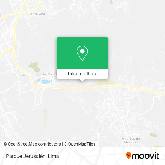 Parque Jerusalén map
