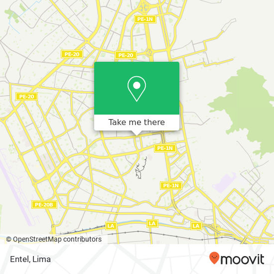 Entel map