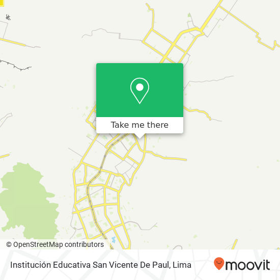 Institución Educativa San Vicente De Paul map