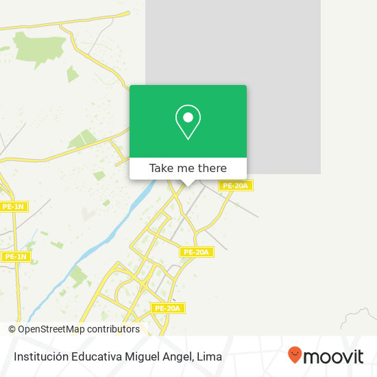 Institución Educativa Miguel Angel map