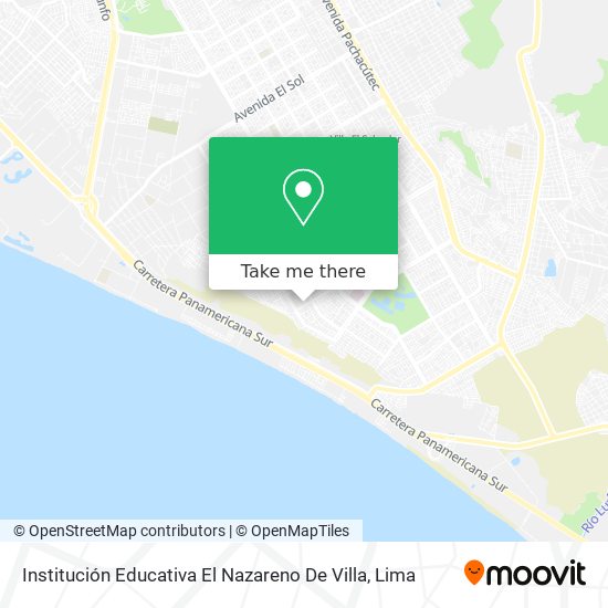 Institución Educativa El Nazareno De Villa map