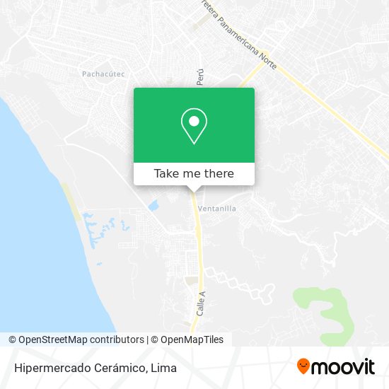 Hipermercado Cerámico map
