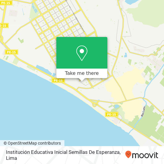 Institución Educativa Inicial Semillas De Esperanza map