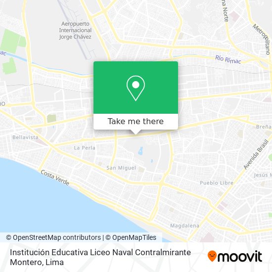 Institución Educativa Liceo Naval Contralmirante Montero map