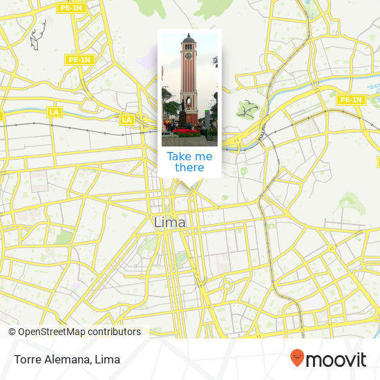 Torre Alemana map