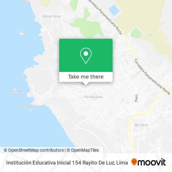 Institución Educativa Inicial 154 Rayito De Luz map
