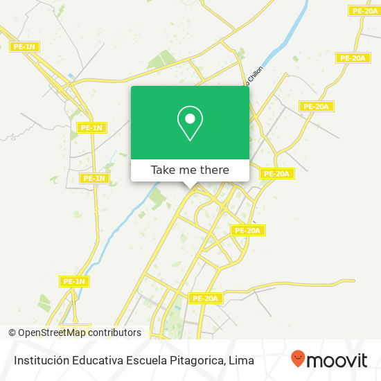 Institución Educativa Escuela Pitagorica map