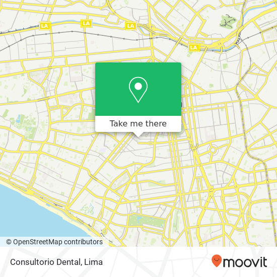 Consultorio Dental map