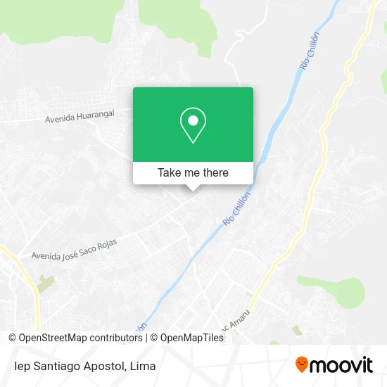 Mapa de Iep Santiago Apostol