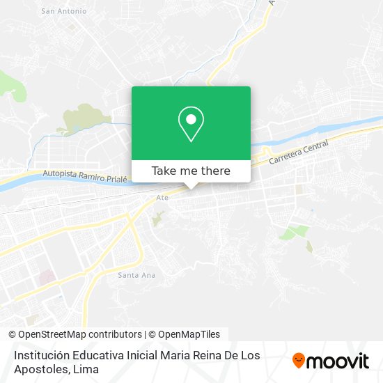 Institución Educativa Inicial Maria Reina De Los Apostoles map