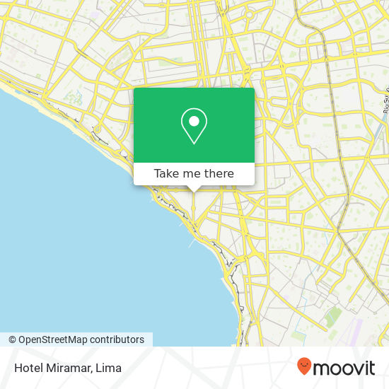Hotel Miramar map