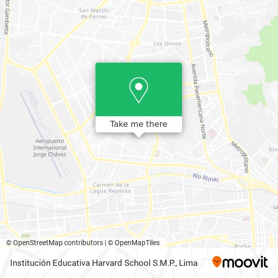 Institución Educativa Harvard School S.M.P. map