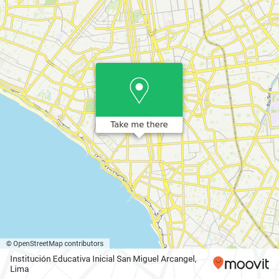 Institución Educativa Inicial San Miguel Arcangel map