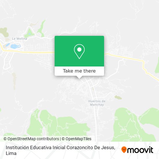 Institución Educativa Inicial Corazoncito De Jesus map