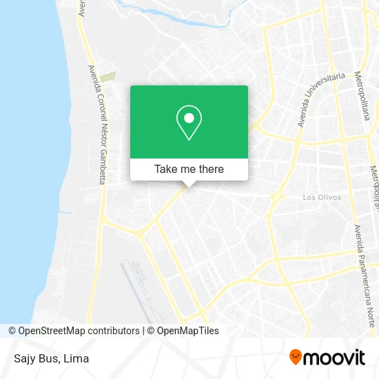 Sajy Bus map