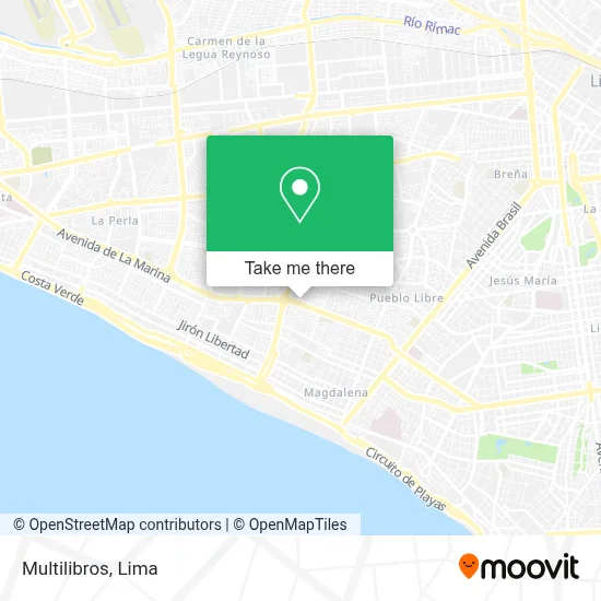 Multilibros map