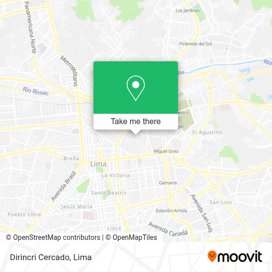 Dirincri Cercado map