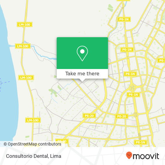 Mapa de Consultorio Dental