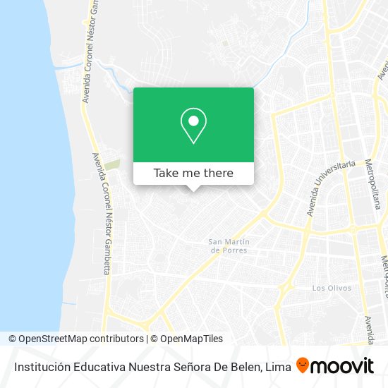 Institución Educativa Nuestra Señora De Belen map