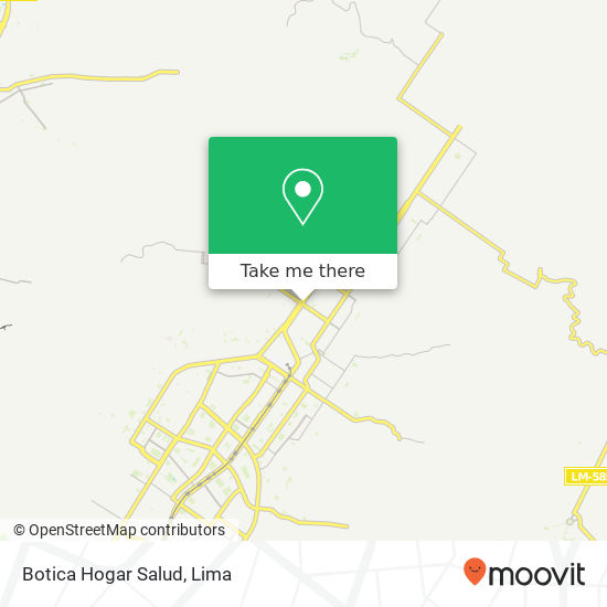Botica Hogar Salud map