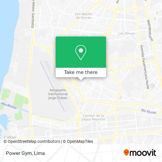 Power Gym map