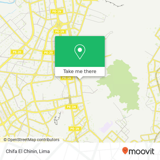 Chifa El Chinin map