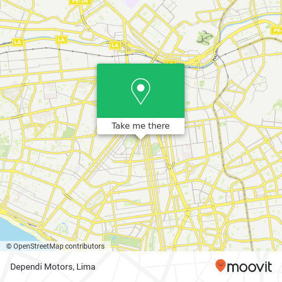 Dependi Motors map