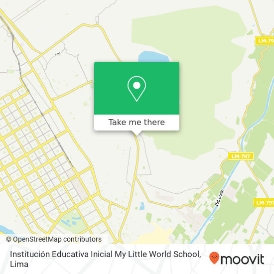 Institución Educativa Inicial My Little World School map