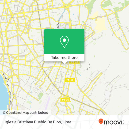 Iglesia Cristiana Pueblo De Dios map