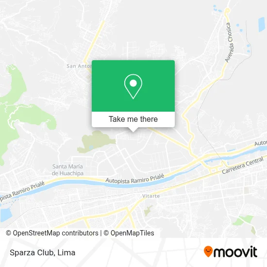 Sparza Club map