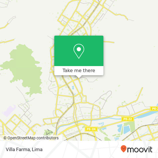 Villa Farma map