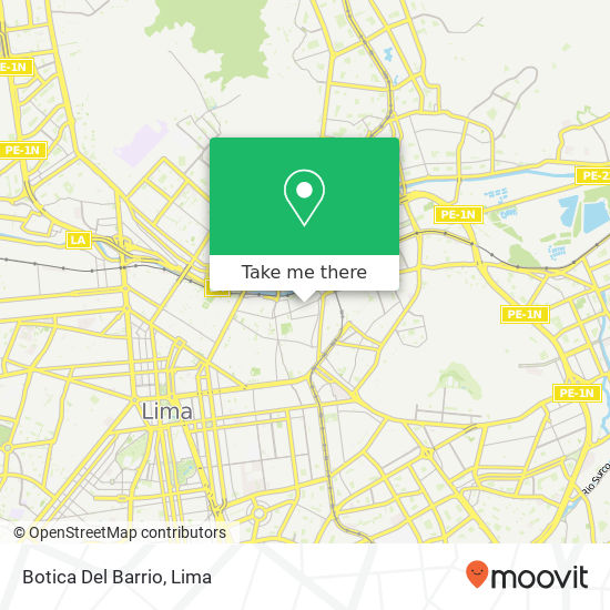 Botica Del Barrio map