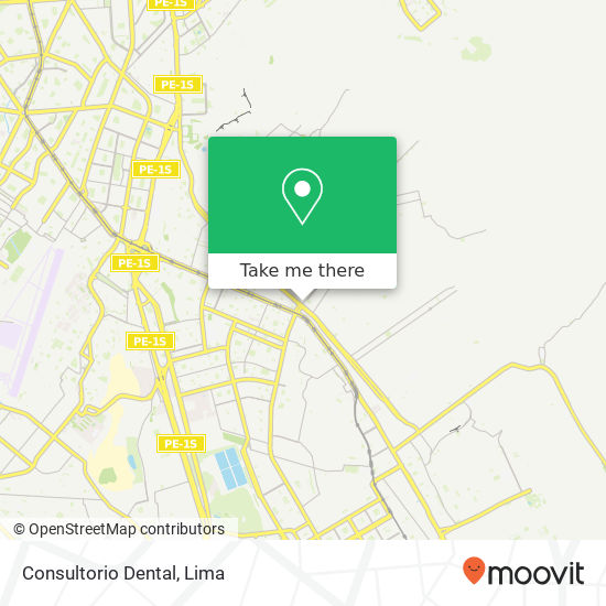 Consultorio Dental map