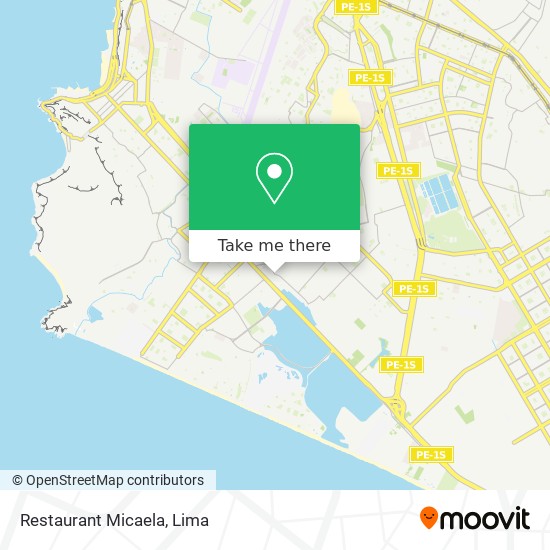 Restaurant Micaela map