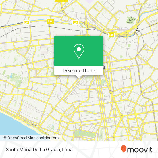 Santa María De La Gracia map