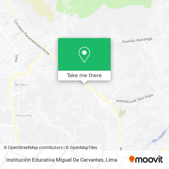 Institución Educativa Miguel De Cervantes map