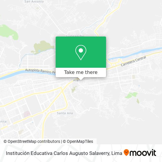 Institución Educativa Carlos Augusto Salaverry map