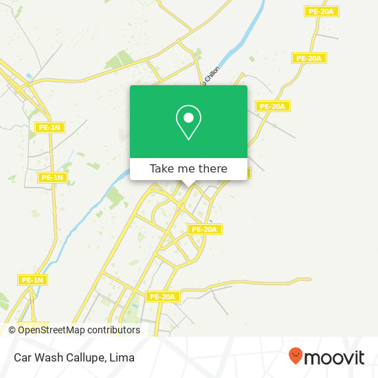 Car Wash Callupe map