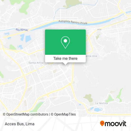 Mapa de Acces Bus