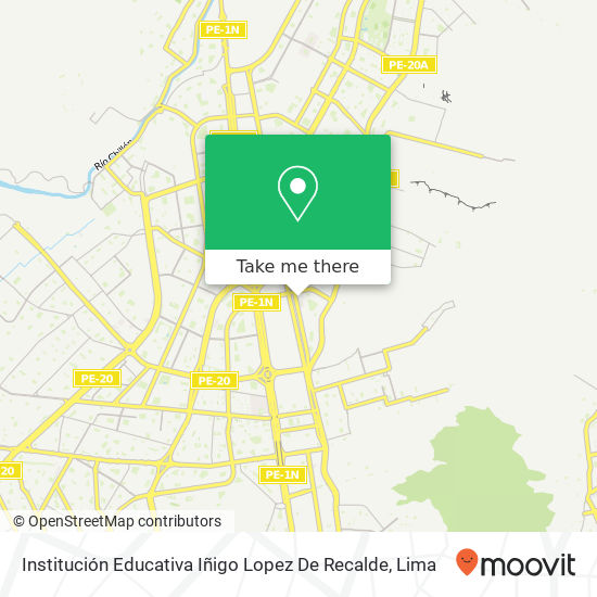 Institución Educativa Iñigo Lopez De Recalde map