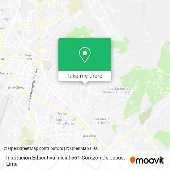 Institución Educativa Inicial 561 Corazon De Jesus map